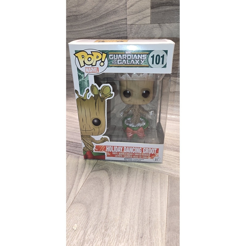 Funko Pop! Marvel HOLIDAY DANCING GROOT #101 Guardians Of The Galaxy Figure